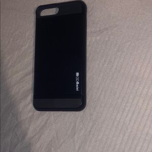 iPhone 6+7+ or 8+ thick hard case.